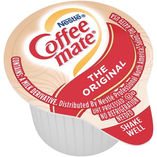 Crema Artificial Líquida Nestle® Coffee-mate®, Sabor Original, Minicápsulas Individuales, 360 Unidades/Caja